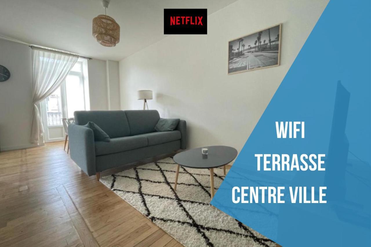Superbe T2 Neuf Centre Ville Wifi Terrasse Netflix Périgueux Exterior foto